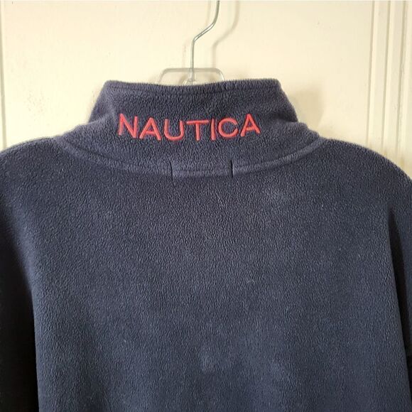Plus Size Nautica Men's Fleece Jacket - Picture 4 of 5